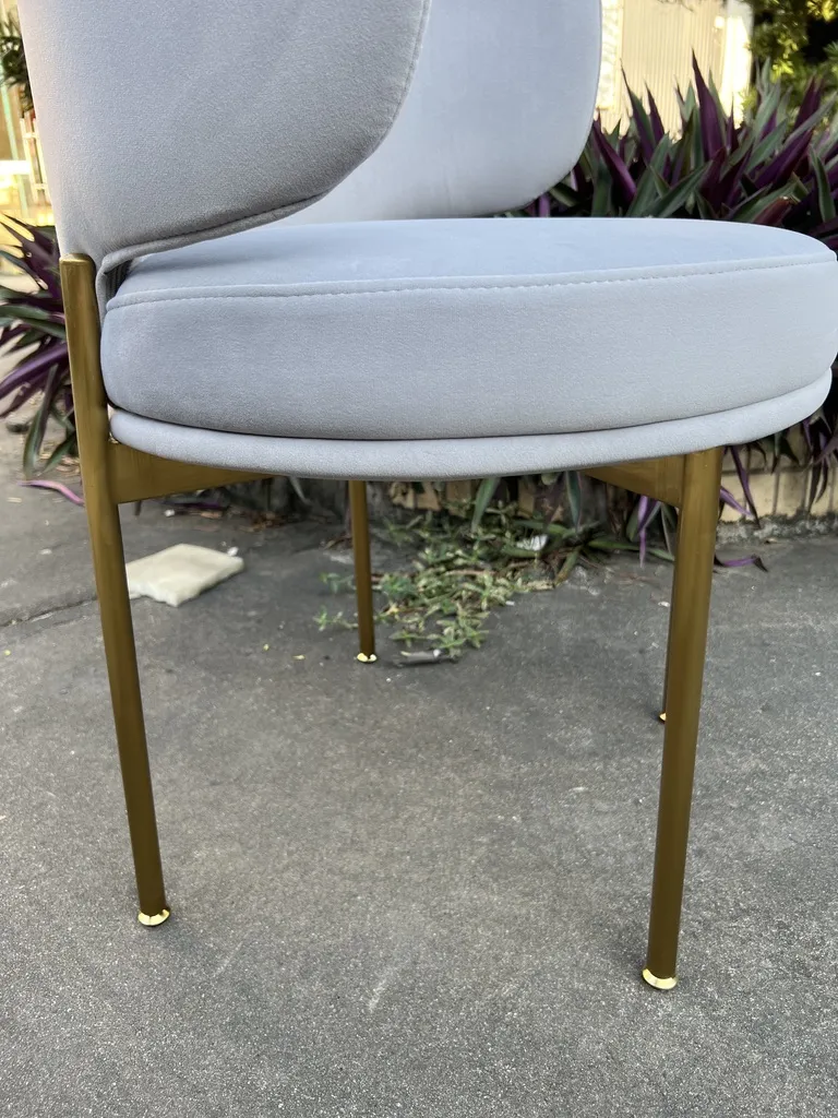 22205 with titanium-gold stainless steel legs, side view