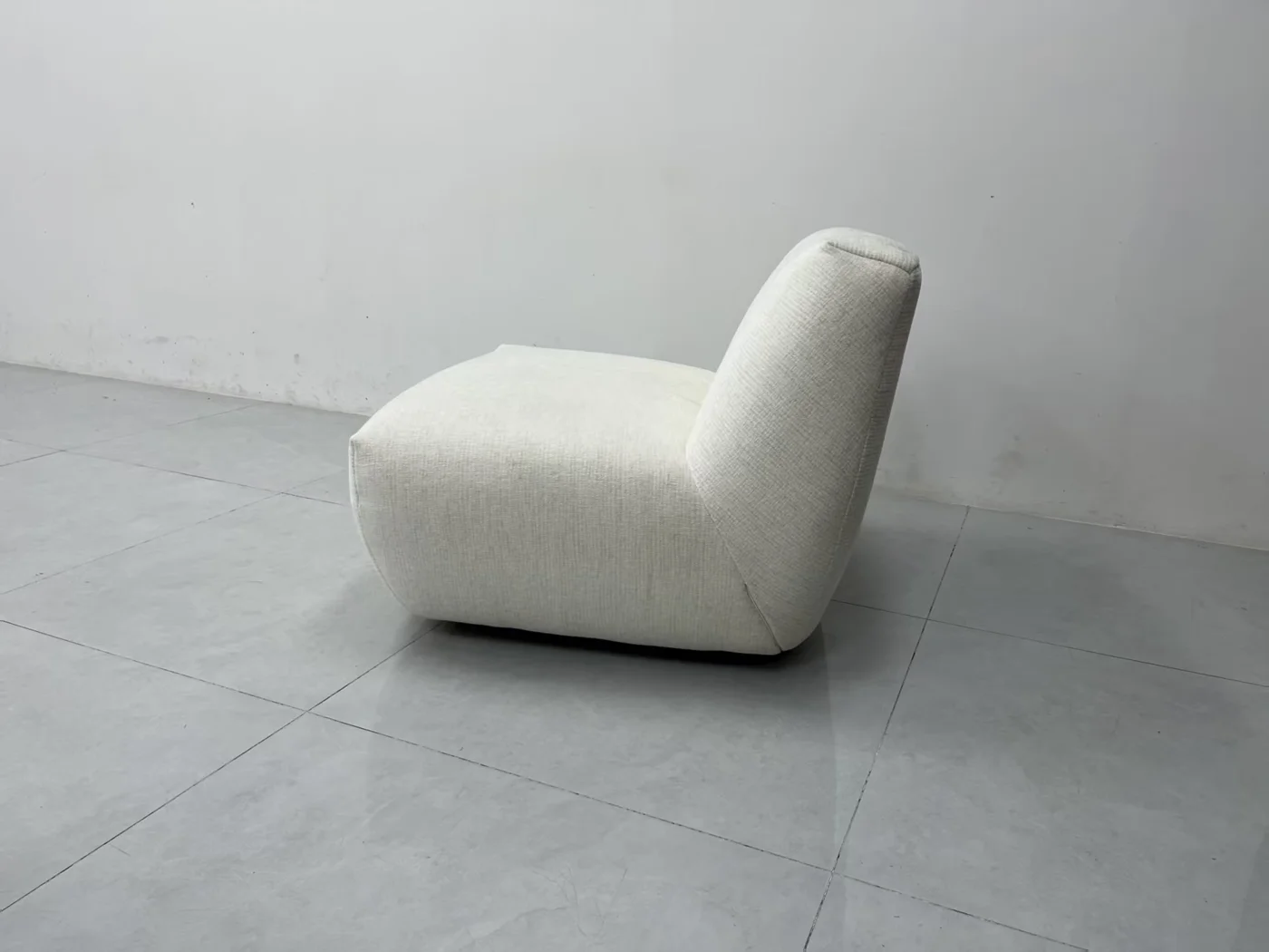 Physical lounge chair photographed for this project
