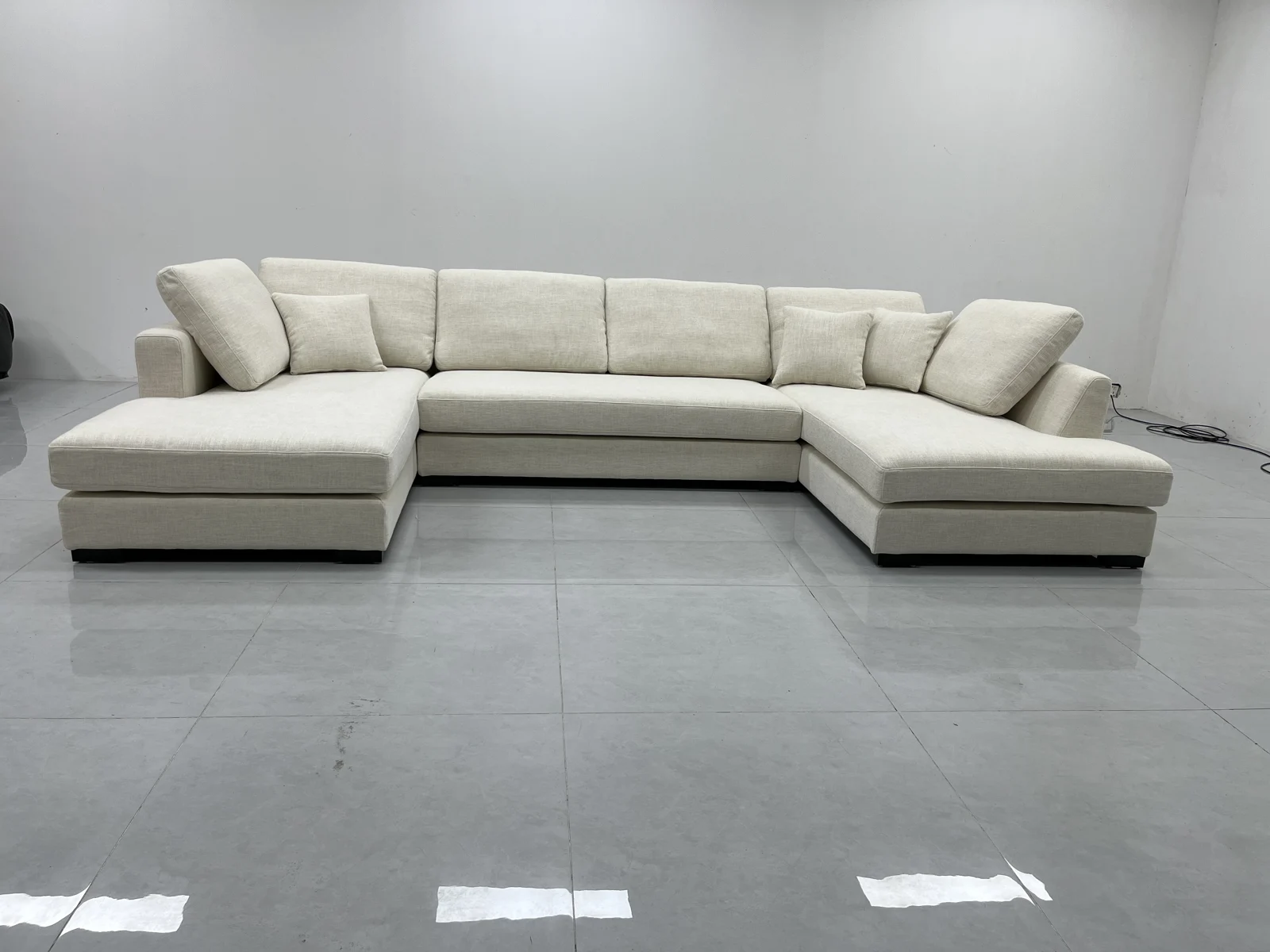 Physical sectional sofa photographed for this project